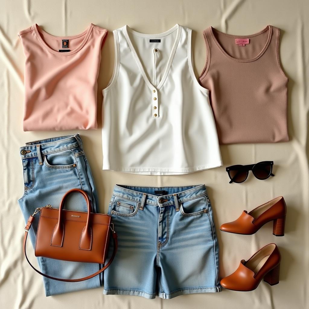 Curated wardrobe